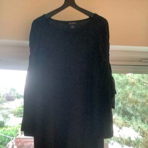 Club Monaco Black Merino Wool dress